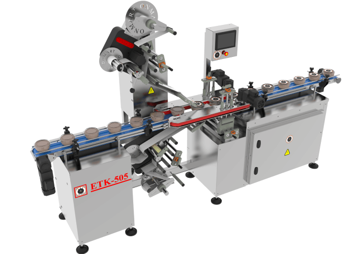 ETK-505 Üst ve Alt Yüzey Etiketleme Makinesi